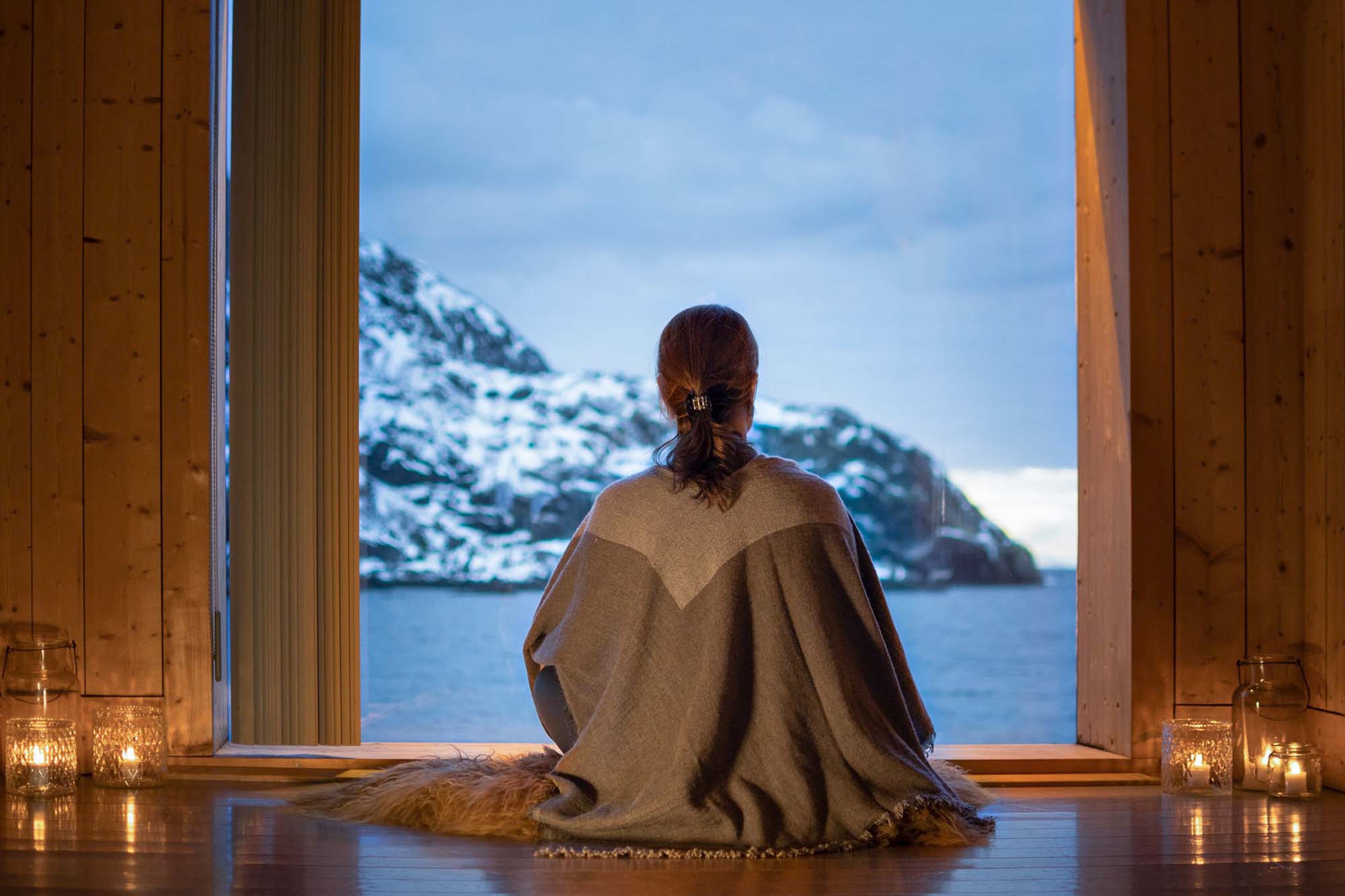 Yoga i Nusfjord Lofoten